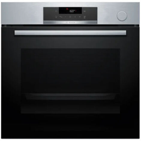 Bosch Forno Elettrico da Incasso Serie 4 HRG572ES3 Capacità 71 L Multifunzione Ventilato Potenza 3600 W Colore Nero / Argento