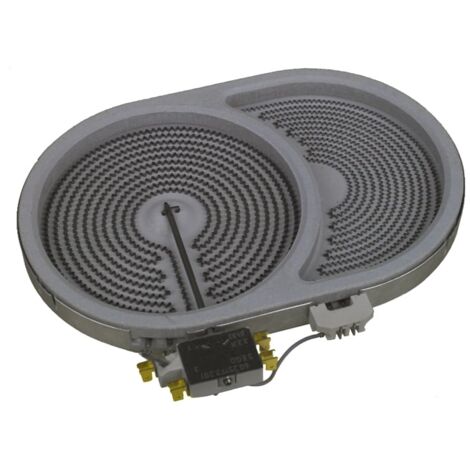 Bosch - foyer vitro-ceramique - 260x165mm 2400/1600w 230v ovale