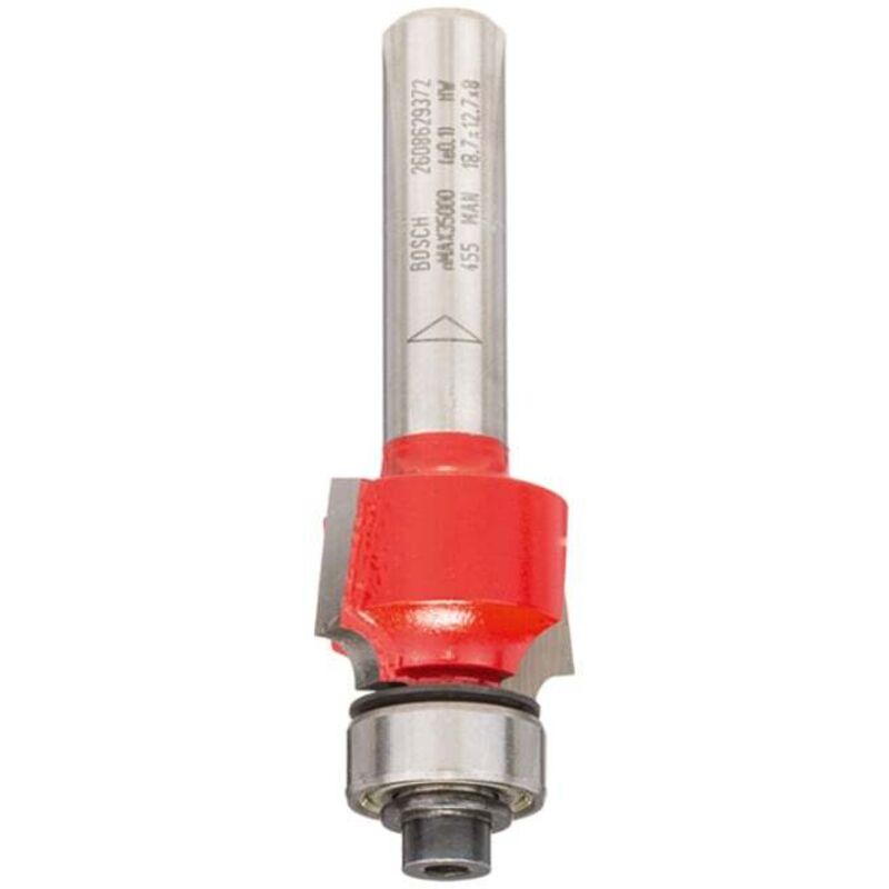 Bosch - Fraise à arrondir en carbure avec bague de butée Ø18.7 x12.7x55.0 mm r 3