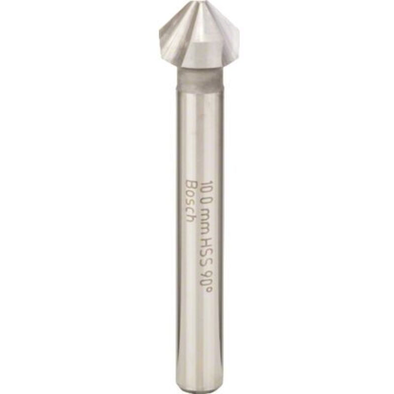 Bosch Fraise conique à lamer HSS à 3 taillants DIN 335 Diamètre 10,4 Queue 6 mm