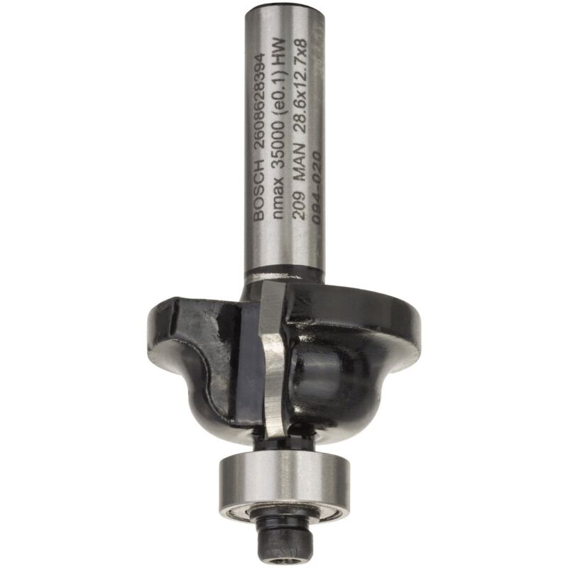 Fraise à profil l 8 mm R1 4 mm l 8 mm l 124 mm g 54 mm Bosch 2608628394