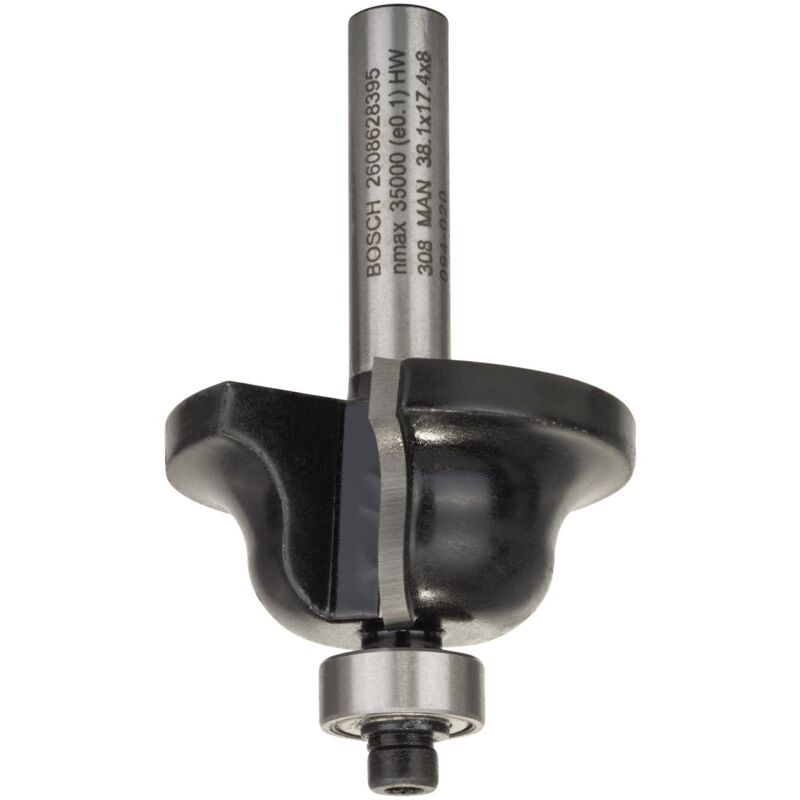 Bosch - Fraises profilées b 8 mm R1 6,3 mm l 12,7 mm l 17,1 mm g 61 mm - 2608628395