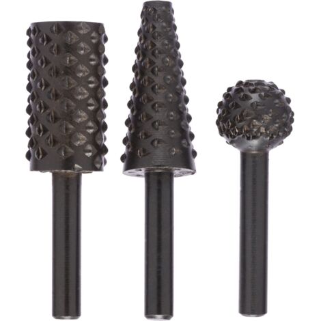 Bosch – Fraises pour perceuse 3 pièces 16 mm – Diamètre tige 6 mm – Pour métaux non ferreux et bois – 1609200307