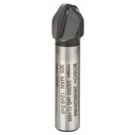 BOSCH - FRESA A RAGGIO CONCAVO 12x9,5x8