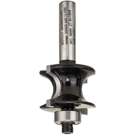 BOSCH - FRESA A RAGGIO CONCAVO 8x6x19 MM