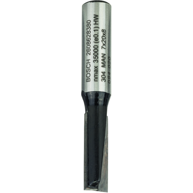 

BOSCH 2608628380 Fresa de ranurar 8 mm D1 7 mm L 20 mm G 51 mm