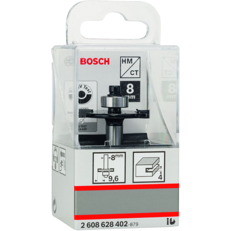 

BOSCH 2608628402 Fresa disco ranurar 8 mm D1 32 mm L 4 mm G 51 mm