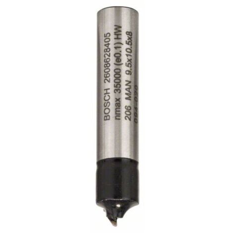 BOSCH  FRESA PARA MOLDURAS, 8 MM, R1 3,2 MM, D 9,5 MM, L 10,2 MM, G 41 MM