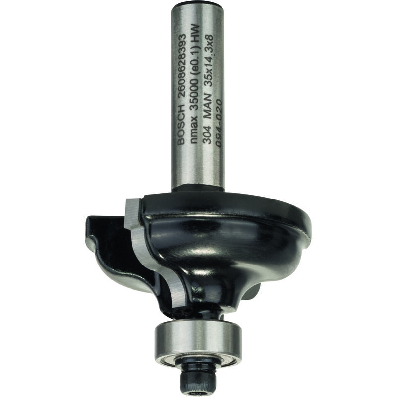 

BOSCH 2608628393 Fresa perfilar A 8 mm R1 4,8 mm B 11 mm L 14,3 mm G 57 mm