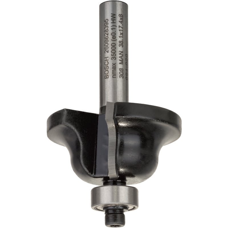

BOSCH 2608628395 Fresa perfilar B 8, R1 6,3, B 12,7, L 17, G 61