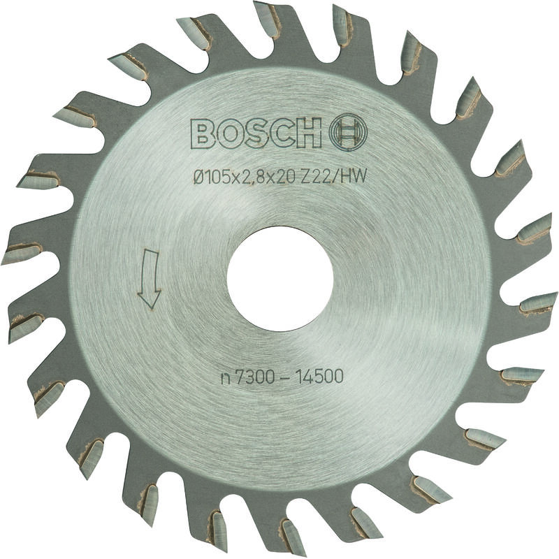 

BOSCH 3608641002 Fresas de disco 22, 20 mm 2,8 mm