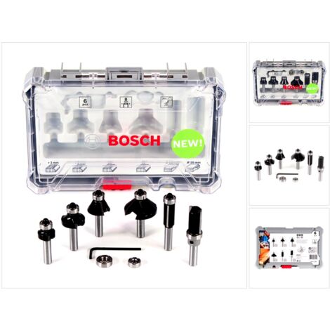 Bosch Frser-Set Trim&Edging 6tlg.