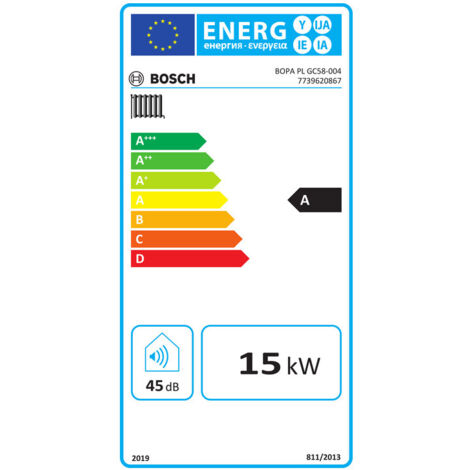 BOSCH Gas-Brennwert-Plus-Paket Bopa PL GC58-004 Condens GC5800i W 14 P 23, W 120-5 O1 A, C93x