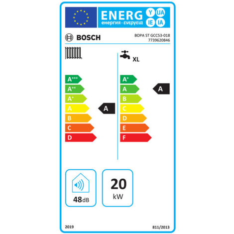 BOSCH Gas-Brennwert-Pluspaket Bopa ST GCC53-018 Condens GC5300i W 20/24 C 23, Abgas C93x