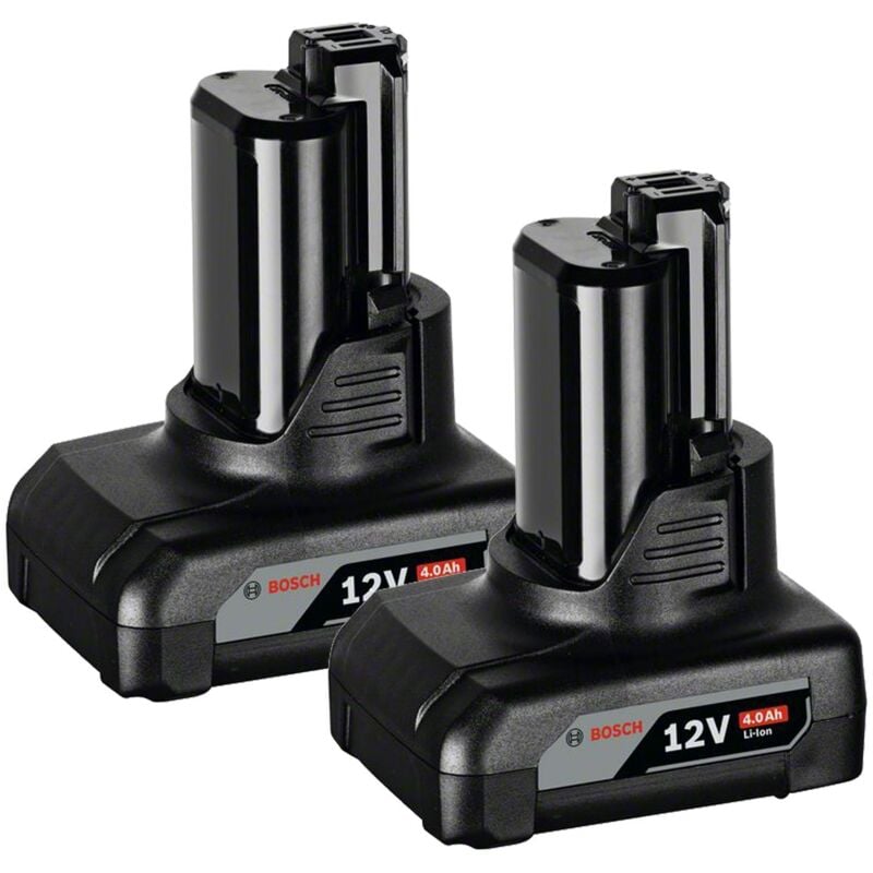 Bosch Batterie GBA 12 Volts / 2x 4,0 Ah O-B Professional - 1600Z00045