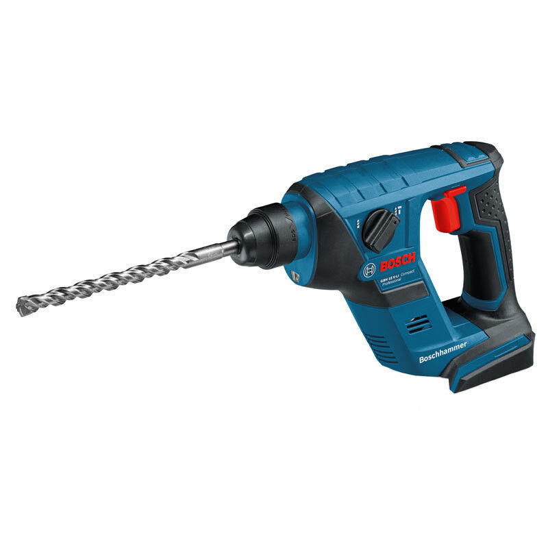 

Bosch - Taladro a batería 18V SDS-Plus 1J sin batería ni cargador - GBH 18 V-LI