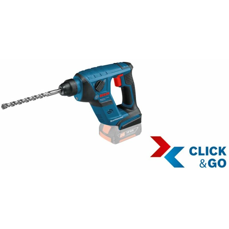 

Bosch Martillo perforador a batería SDS-Plus GBH 18 V-LI Compact | sin batería sin cargador