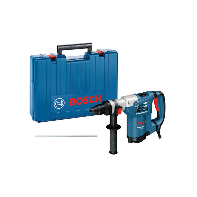 Bosch Professional - Martello perforatore Bosch gbh 4-32 dfr con SDS-plus + accessori in una valigetta di trasporto
