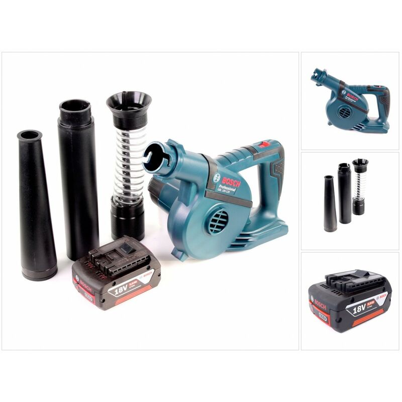 Gbl 18 V-120 Souffleur de feuilles sans fil avec 1 batterie gba 18 v 5,0 Ah - Bosch