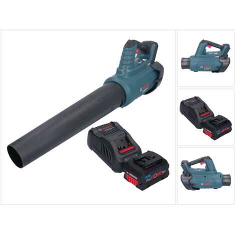 Bosch GBL 18V-750 Professional Akku Gebläse 18 V BITURBO Brushless + 1x ProCORE Akku 8,0 Ah + Ladegerät