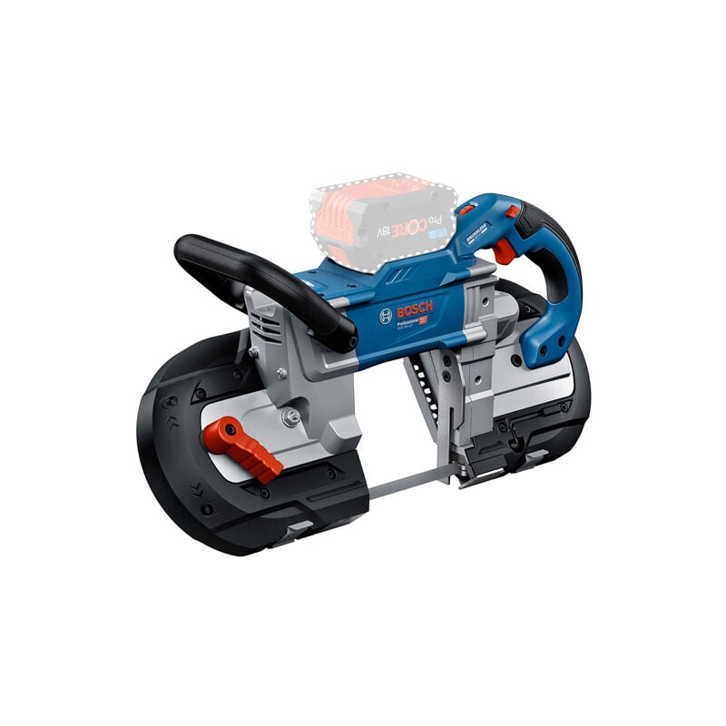 Scie à ruban sans fil Bosch gcb 18V-127 sans batterie ni chargeur dans son carton