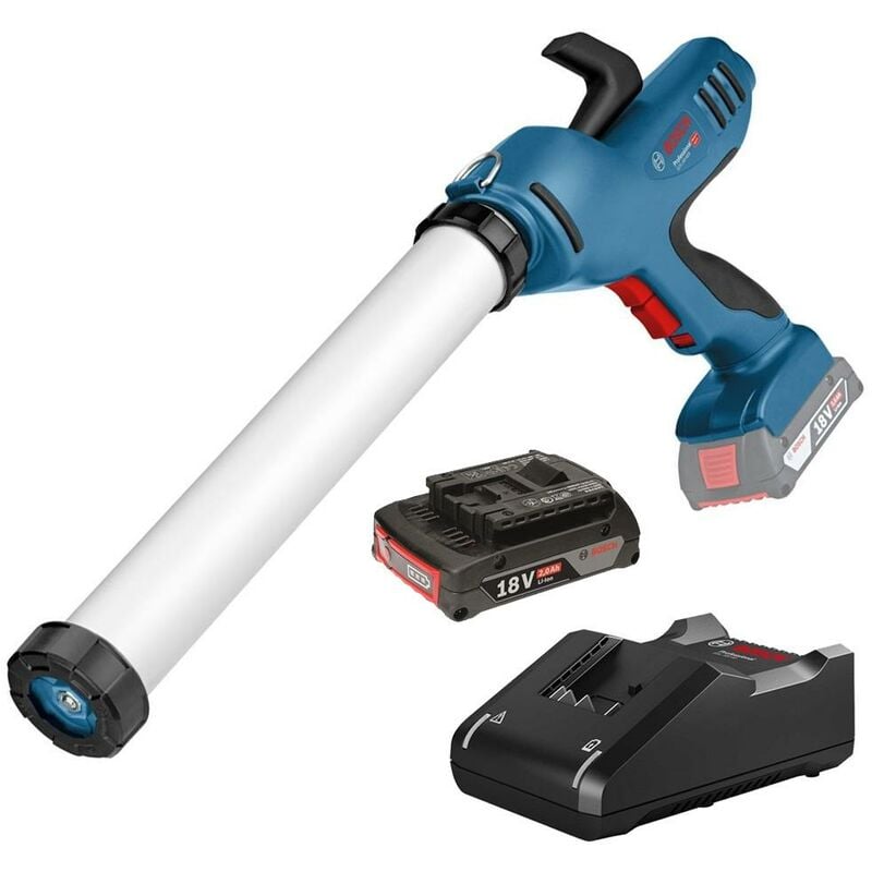 Gcg 18V-600 18v Lithium Ion Caulking Sealant Gun 600ml - 1x2.0ah Battery - Bosch