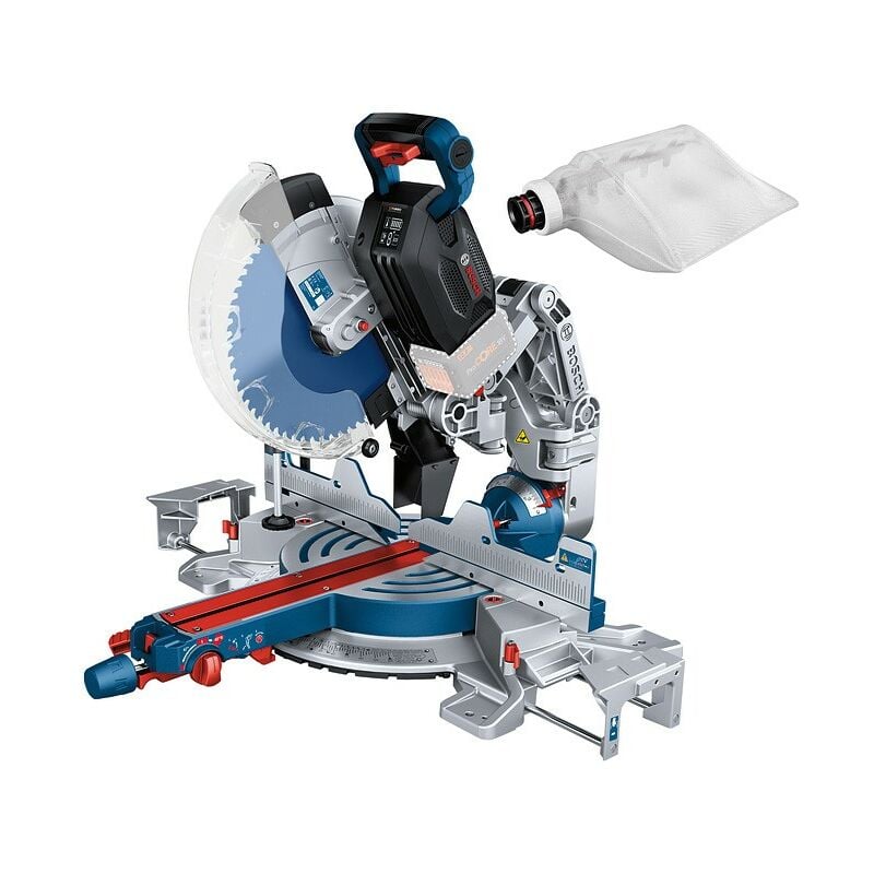 GCM18V-305 18V biturbo Cordless Mitre Saw 305mm Bare + Dust Bag GCM18V305 - Bosch