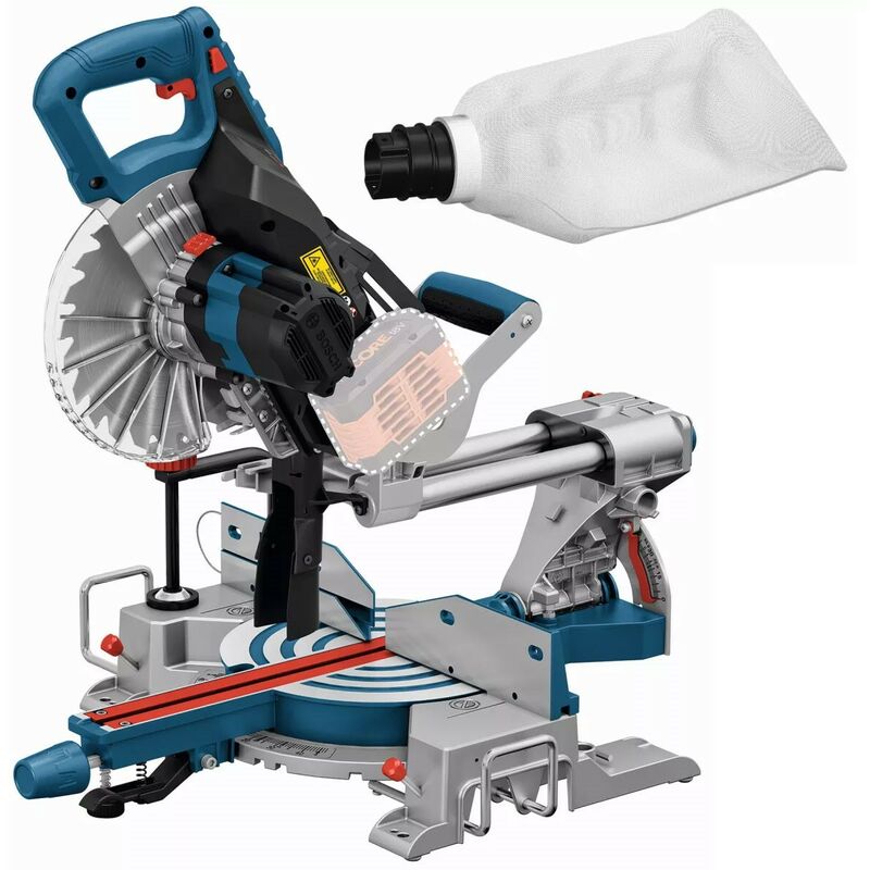 Bosch GCM18V-216DC 18V BITURBO Cordless Mitre Saw 216mm 1600W 216mm Bare