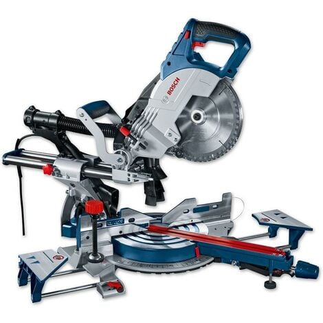 main image of "Bosch GCM8SJL 8" 110v Sliding Mitre Saw With Laser Cutting Guide -Includes Blade"