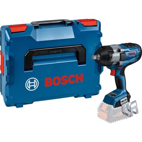 BOSCH PROFESSIONAL Boulonneuse à chocs Brushless 18V BOSCH 950Nm GDS 18V-1000 - machine nue + coffret Lboxx - 06019J8301