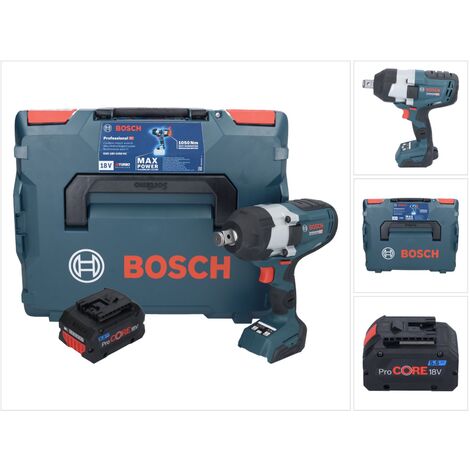 Boulonneuse À Chocs Sans Fil Bosch Gds 18v-300 C Professional (machine Nue)  + L-boxx