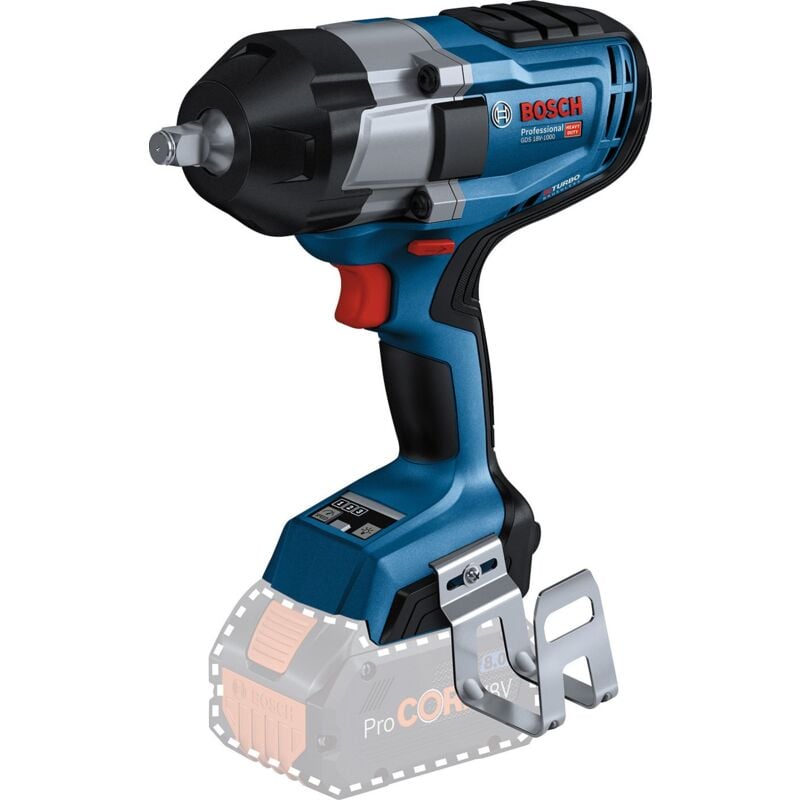 Gds 18V-1000 18v Impact wrench 1/2' square drive - Bosch