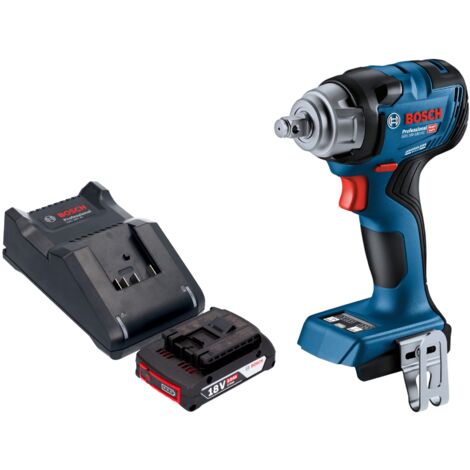 Bosch GDS 18V-330 HC Professional Akku Schlagschrauber 18 V 330 Nm 1/2" Brushless + 1x Akku 2,0 Ah + Ladegerät