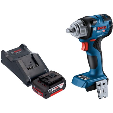 Bosch GDS 18V-330 HC Professional Akku Schlagschrauber 18 V 330 Nm 1/2" Brushless + 1x Akku 5,0 Ah + Ladegerät