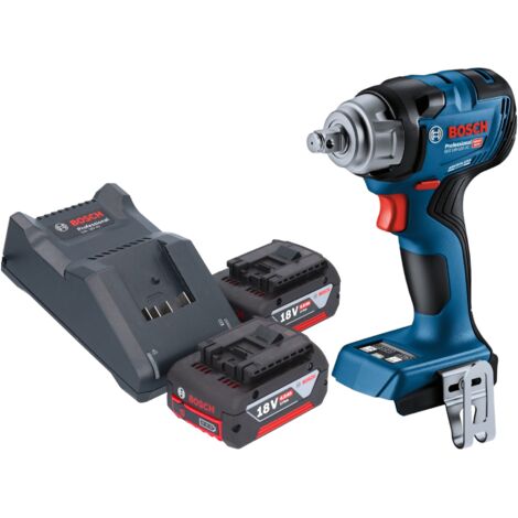 Bosch GDS 18V-330 HC Professional Akku Schlagschrauber 18 V 330 Nm 1/2" Brushless + 2x Akku 4,0 Ah + Ladegerät