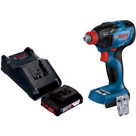 Bosch GDX 18V-210 C Professional Akku Drehschlagschrauber 18 V 210 Nm Brushless + 1x Akku 2,0 Ah + Ladegerät