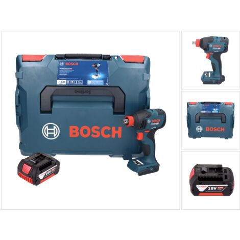 Bosch GDX 18V-210 C Professional Akku Drehschlagschrauber 18 V 210 Nm Brushless + 1x Akku 4,0 Ah + L-Boxx - ohne Ladegerät
