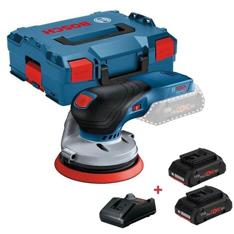 Bosch GEX 18V-125 Brushless 18v Random Orbital Sander + LBOXX + 2 x 4ah Procore