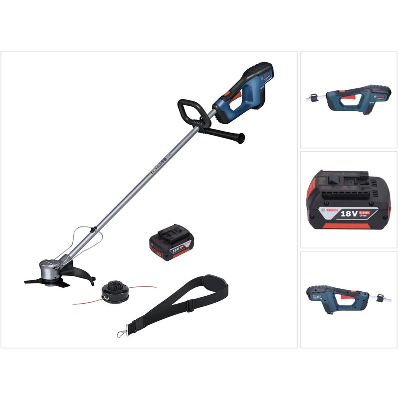 Bosch gfr 18V-23 Professional Débroussailleuse sans fil 18 v 230 mm Brushless + 1x batterie 5,0 Ah - sans chargeur