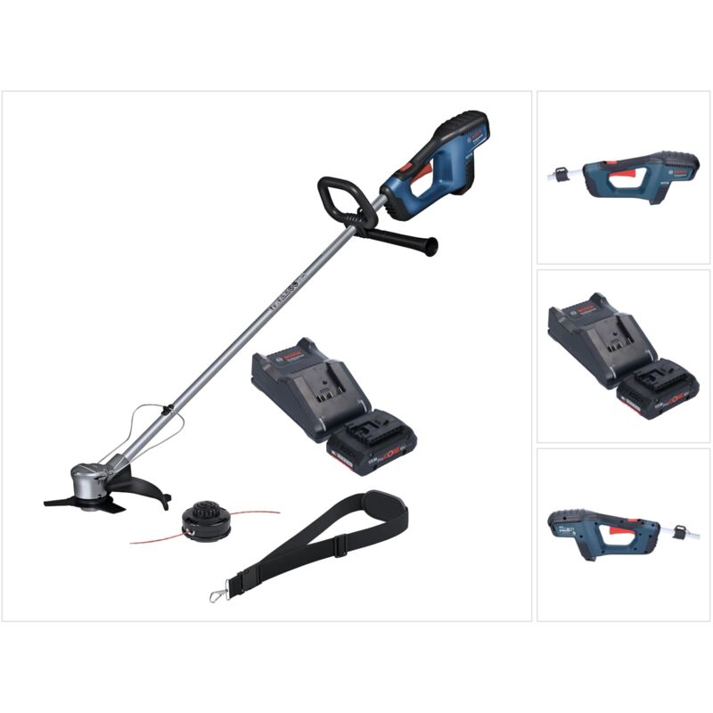 Bosch GFR 18V-23 Professional Débroussailleuse sans fil 18 V 230 mm Brushless + 1x batterie ProCORE 4,0 Ah + chargeur