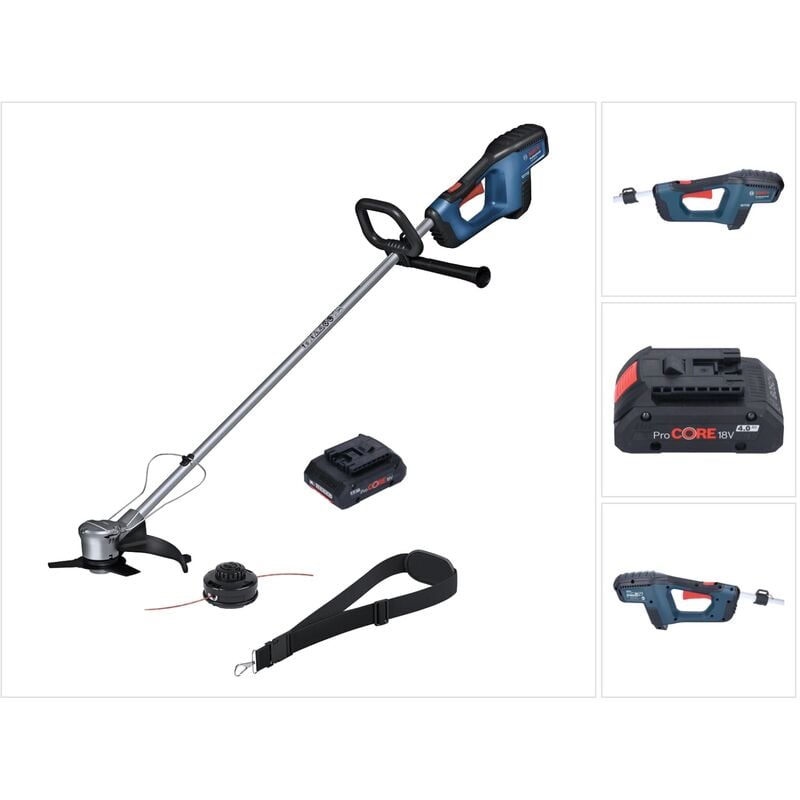 Bosch gfr 18V-23 Professional Débroussailleuse sans fil 18 v 230 mm Brushless + 1x batterie ProCORE 4,0 Ah - sans chargeur