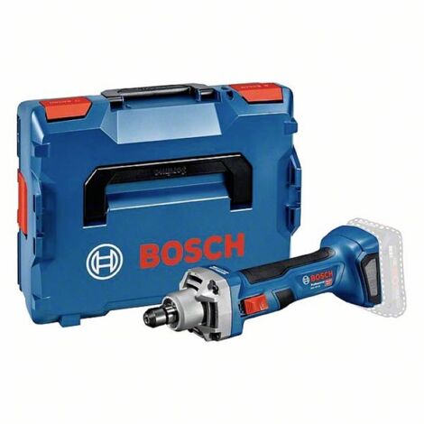 Bosch GGS 18V-20 Akku Fresa a Tazza Senza Batteria e Caricatore, Versione Professionale con L-Boxx, Motore Brushless, 18 V
