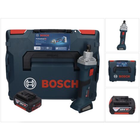 Bosch GGS 18V-20 Akku Geradschleifer 18 V Brushless + 1x Akku 5,0 Ah + L-BOXX - ohne Ladegerät