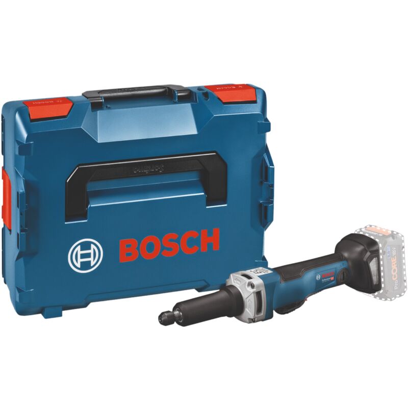 Ggs 18V-23 plc Professional Meuleuse droite sans fil 18 v Brushless + L-Boxx ( 0601229200 ) - sans batterie, sans chargeur - Bosch