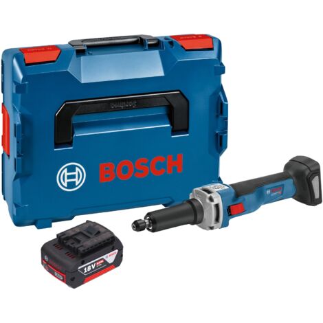 Bosch GGS 18V-23 LC Professional Akku Geradschleifer 18 V Brushless + 1x Akku 5,0 Ah + L-Boxx - ohne Ladegerät