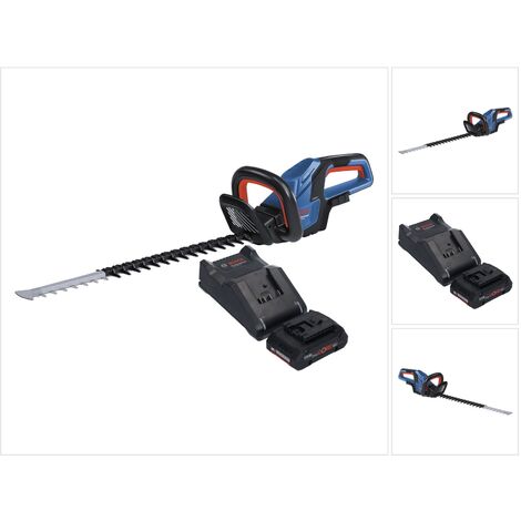 Bosch GHE 18V-60 Professional Akku Heckenschere 18 V 60 cm Brushless + 1x ProCORE Akku 4,0 Ah + Ladegerät