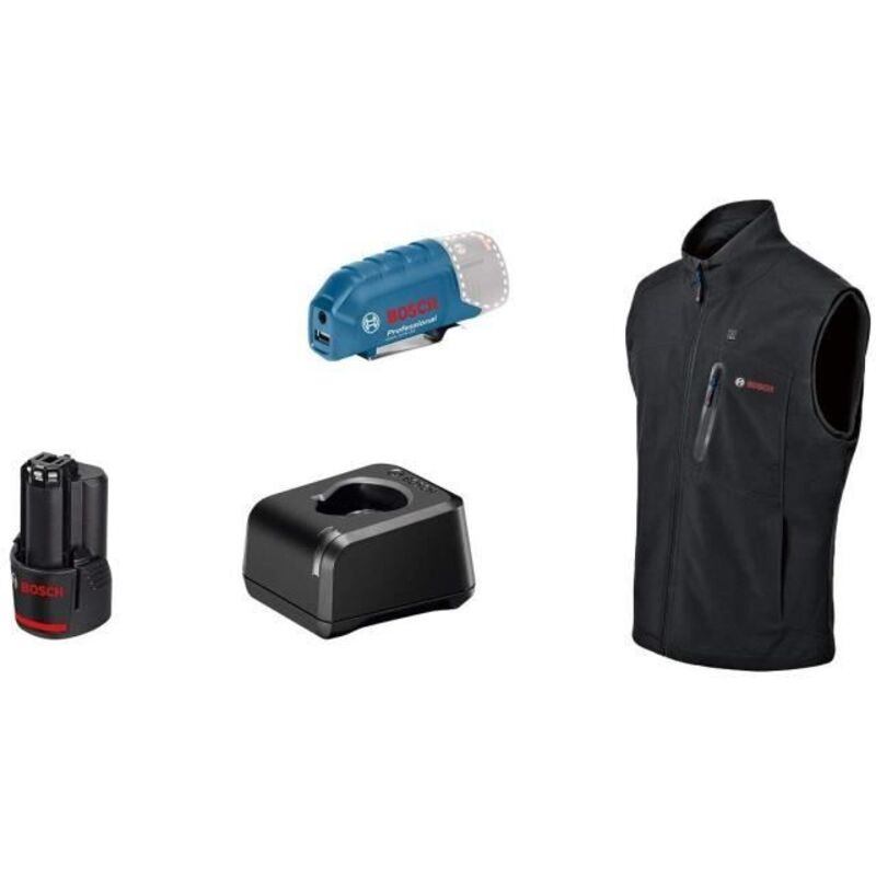 Bosch GHV 12+18V XA Battery Heat Vest Kit - S