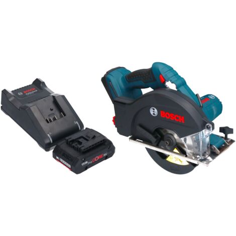 Bosch GKM 18V-50 Professional Akku Metall Handkreissäge 18 V 136 mm Brushless + 1x ProCORE Akku 4,0 Ah + Ladegerät