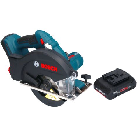 Bosch GKM 18V-50 Professional Akku Metall Handkreissäge 18 V 136 mm Brushless + 1x ProCORE Akku 4,0 Ah - ohne Ladegerät