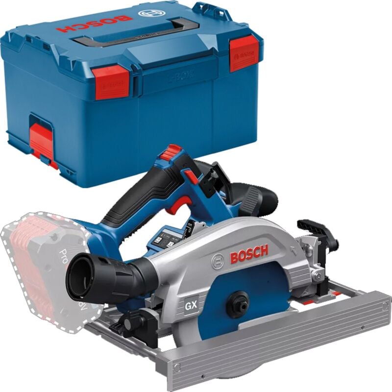 Bosch Professional - Scie circulaire sans fil Bosch gks 18V-57-2 gx sans batterie ni chargeur en l-boxx